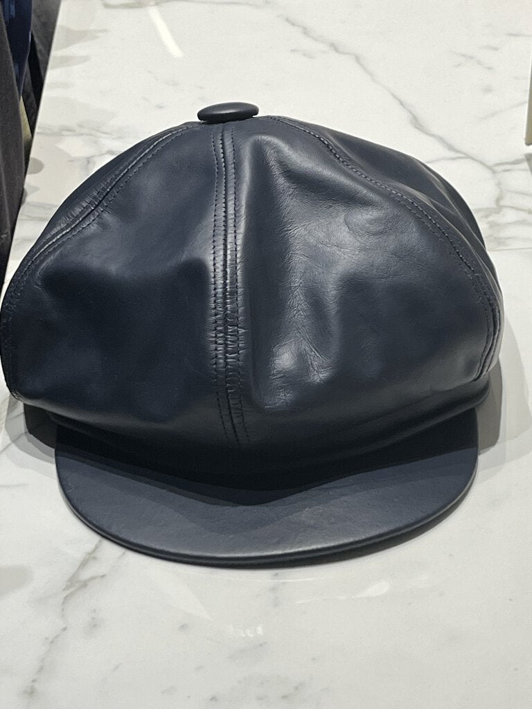 NWOT Genuine Leather 6-Panel Hat