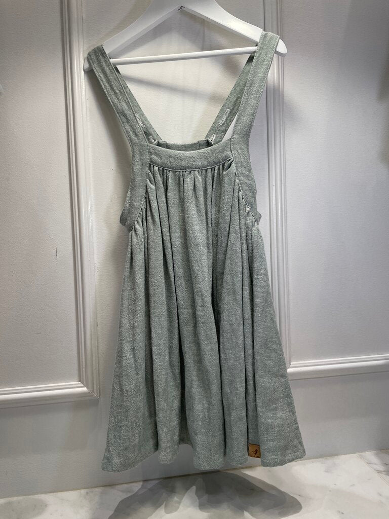 (5T )Olivia Pinafore Apron Style Dress