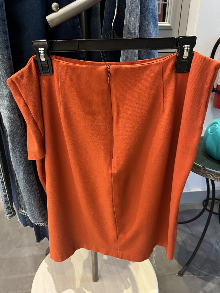 (16) Layered Rayon Blend Midi Skirt