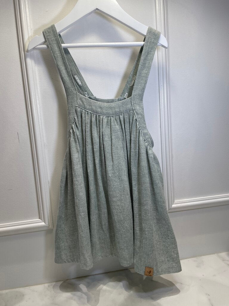 (3T) Olivia Pinafore Apron Style Dress