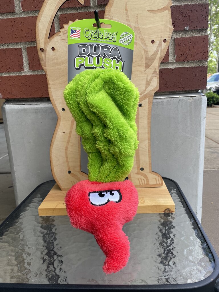 (M) Duraplush Dog Toy Radish