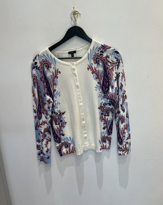 (M) Paisley Cardigan, Cotton\Rayon