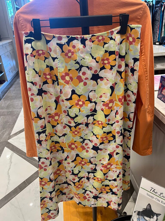 Floral Midi Skirt