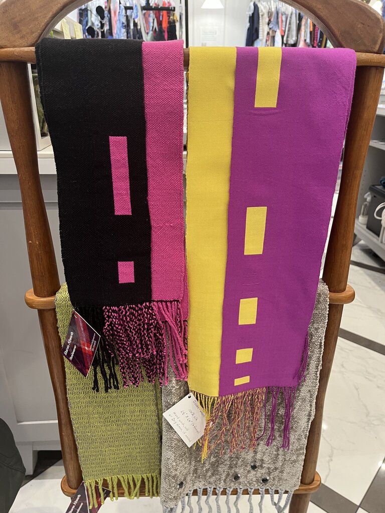 Handwoven Double-Weave Scarf\Tablerunner