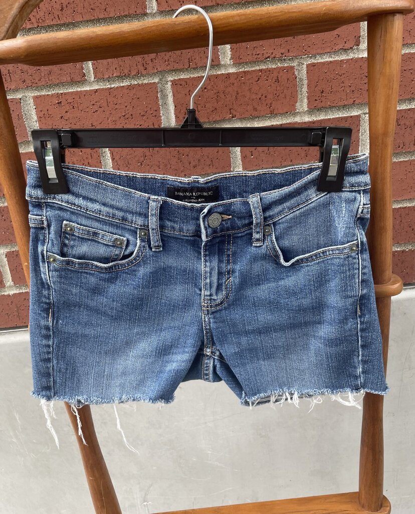 Super Skinny Denim Cut-off Shorts