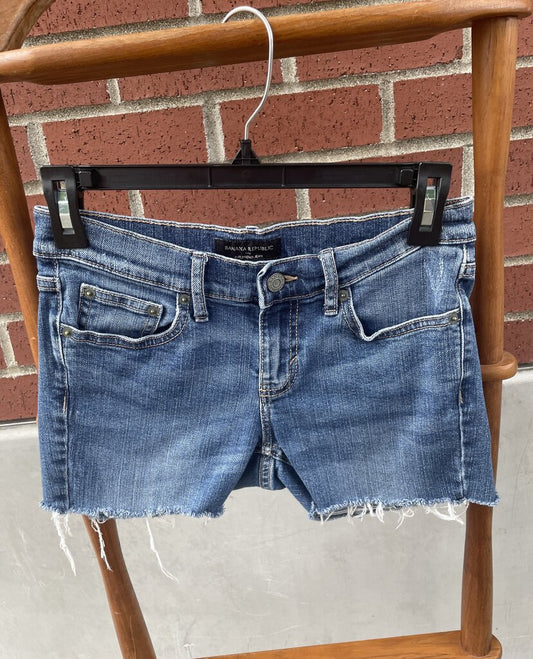 Super Skinny Denim Cut-off Shorts