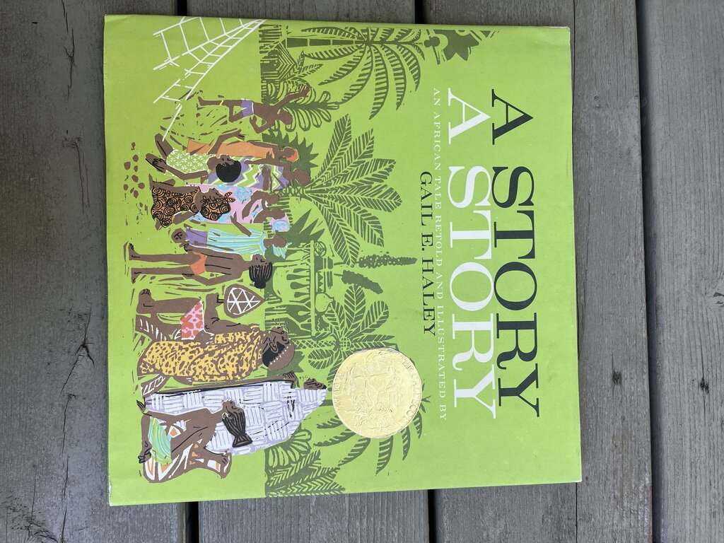 A Story A Story (Hardback, Caldecott Winner)