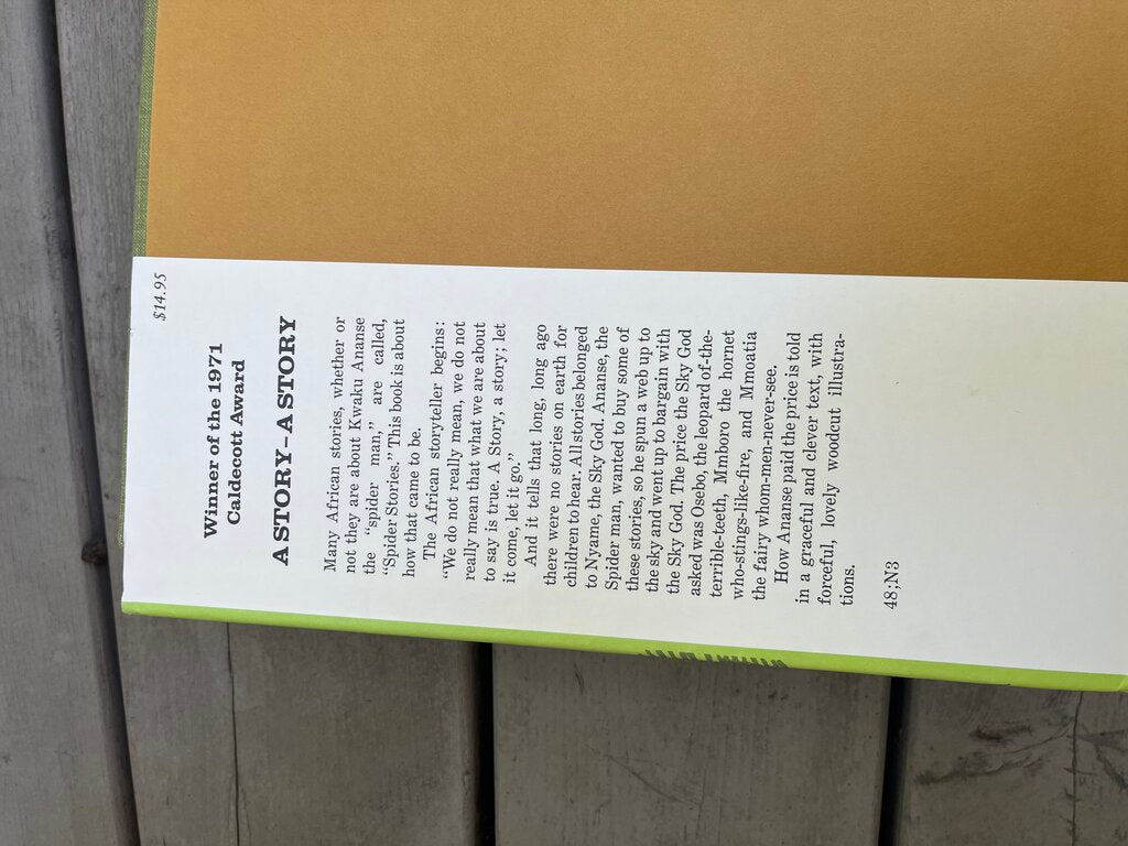 A Story A Story (Hardback, Caldecott Winner)