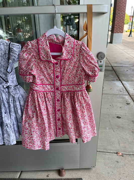 (4T) Dress w. Liberty of London Fabric