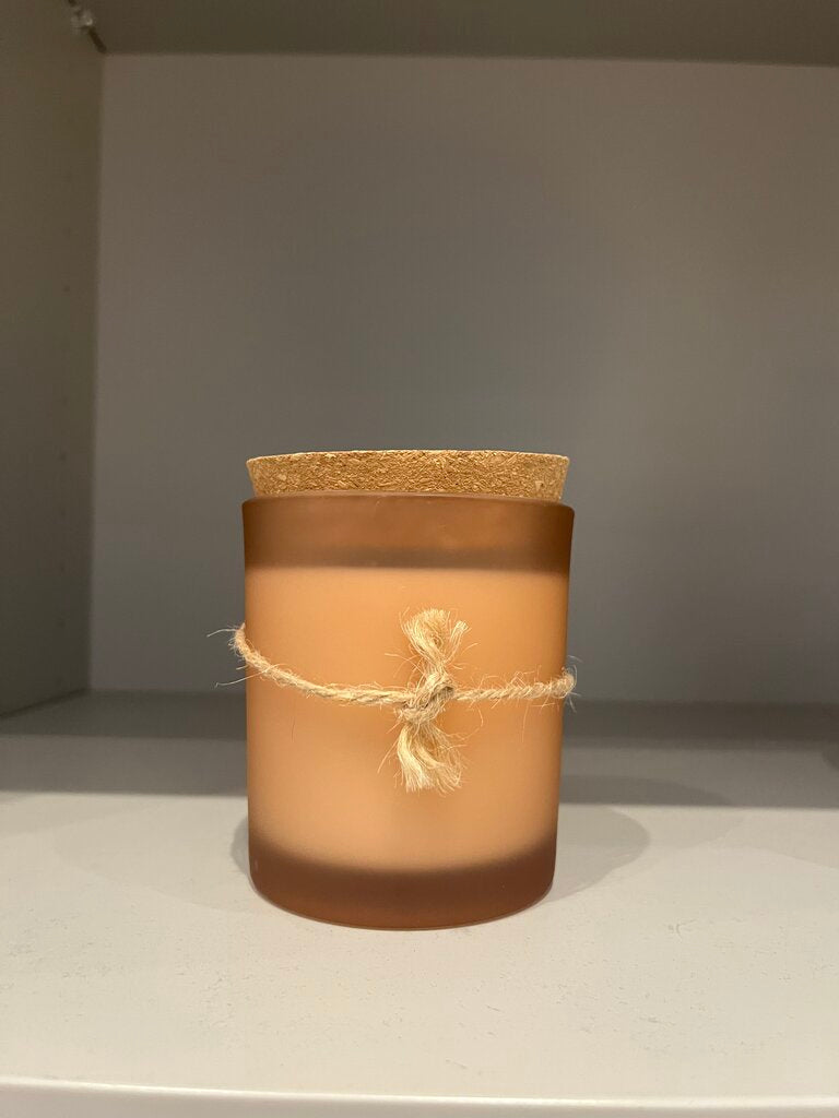 100% Soy Wax Candle w. Cork Lid