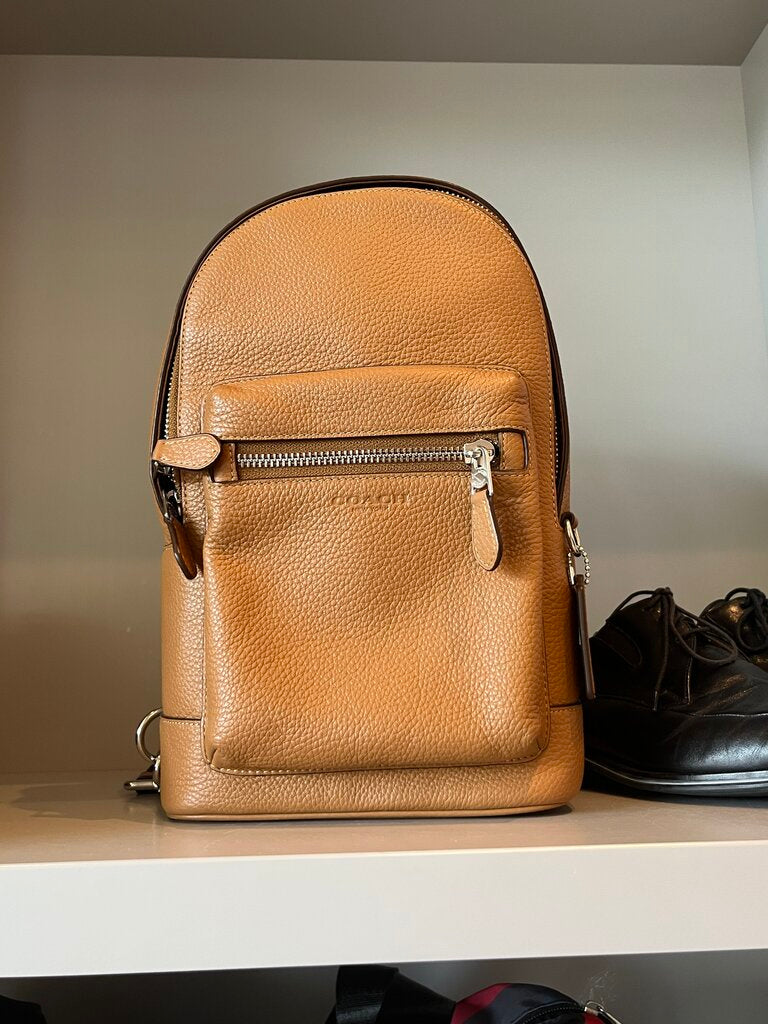 Coach Brown Leather Handbag