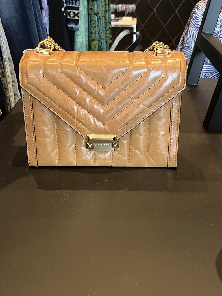 NWT Large Whitney Quilted Shoulder Bag