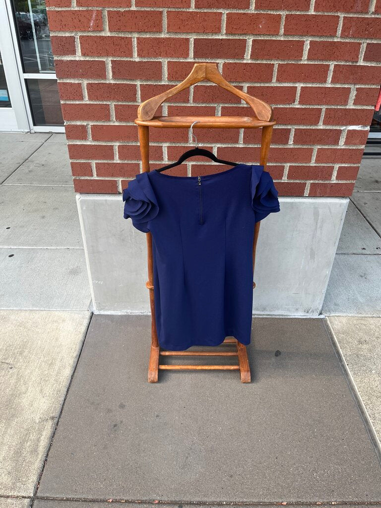 Flutter Sleeve Dress, Made in Italy