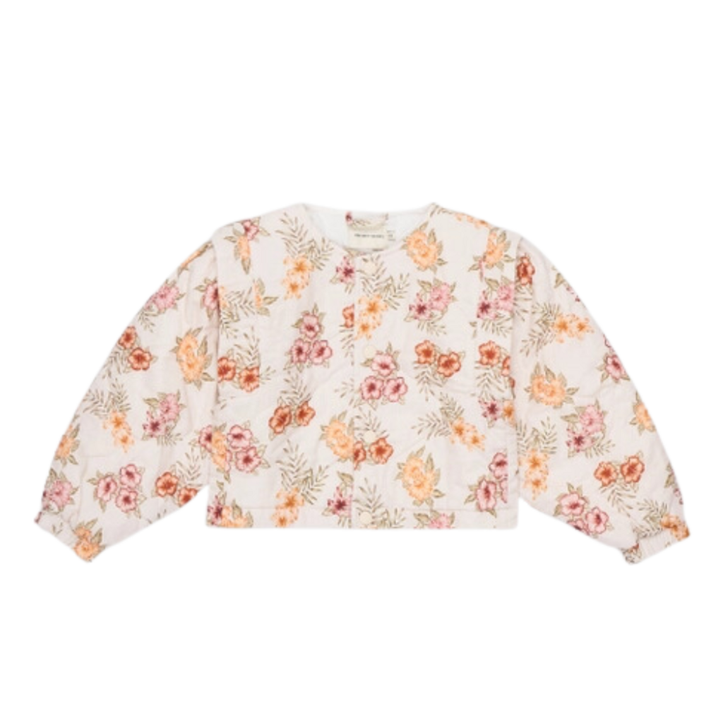 (8) Fiorentina Girl Jacket (Quilted, Floral)