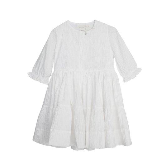 (4) Organic Cotton Tiered Dress